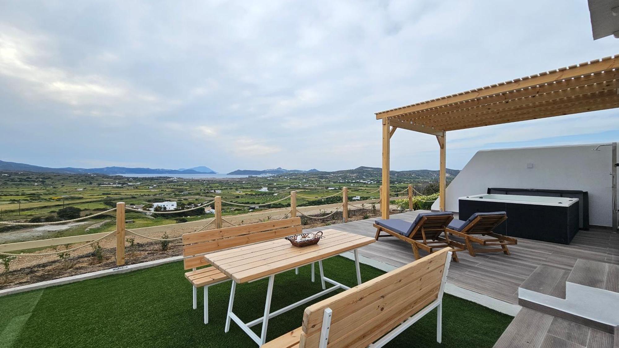 Bayview Villa With Jaccuzi - Milos Zefiría Eksteriør billede